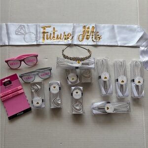 Bridal shower accessories